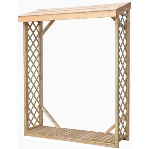 Legnaia con griglia 162x60x20 - griglia,