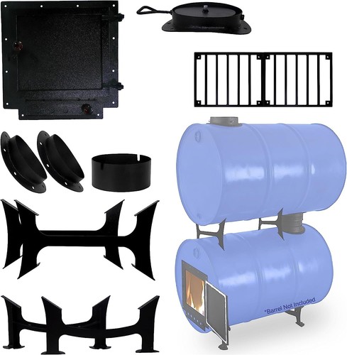 Kit stufa doppia canna - doppia, e